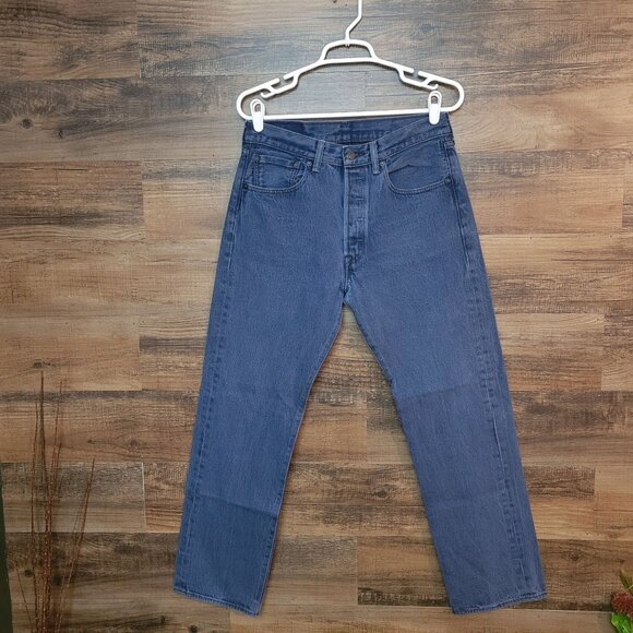 Levi's Jeans Mens 32x32 Measures 29x29 501xx Button Fly Medium Wash Denim